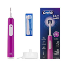 Oral-B Junior 8006540742891 elektrinis dantų šepetėlis vaikiškas besisukantis dantų šepetėlis violetinis