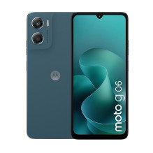 „Motorola Moto G06“ 17,5 cm (6,88 colio) dviejų SIM kortelių „Android 15“ 4G USB C tipo 4 GB 256 GB 5200 mAh Mėlyna