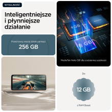 „Motorola Moto G06“ 17,5 cm (6,88 colio) dviejų SIM kortelių „Android 15“ 4G USB C tipo 4 GB 256 GB 5200 mAh Mėlyna