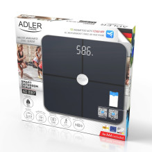 ADLER 8187b black bathroom scales ADLER 8187b black bathroom scales
