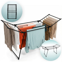PROMIS SCOPELLO clothes dryer, extendable, black PROMIS SCOPELLO clothes dryer, extendable, black