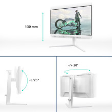 Philips Evnia 27M2N3201A / 00 computer monitor 68.6 cm (27") 1920 x 1080 pixels Full HD LCD White