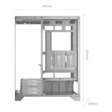 Mars Gaming MCPRISMA computer case Midi Tower Black