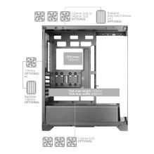 Mars Gaming MCPRISMA computer case Midi Tower Black