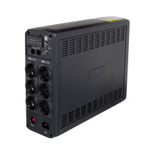 „CyberPower CP1600EPFCLCD“ nepertraukiamo maitinimo šaltinis (UPS), interaktyvus, 1,6 kVA, 1000 W, 6 kintamosios srovės „CyberPower CP1600EPFCLCD“ nepertraukiamo maitinimo šaltinis (UPS), interaktyvus, 1,6 kVA, 1000 W, 6 kintamosios srovės