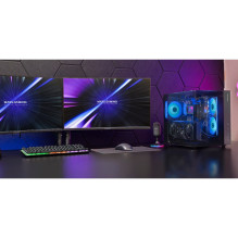 „Mars Gaming MC-INFINIOLITE Midi Tower“ juodas