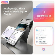 „Motorola edge 70“ 17 cm (6,7 colio) dviejų SIM kortelių „Android 16.0“ 5G USB C tipo 12 GB 512 GB 4800 mAh pilkas