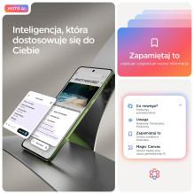 „Motorola edge 70“ 17 cm (6,7 colio) dviejų SIM kortelių „Android 16.0“ 5G USB C tipo 12 GB 512 GB 4800 mAh Žalias