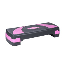 REBEL ACTIVE Step for aerobics and fitness exercises, 3 levels, gray-purple REBEL ACTIVE Step for aerobics and fitness exercises, 3 levels, gray-purple
