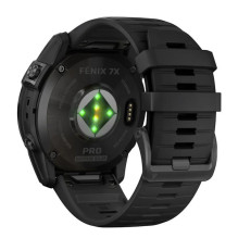Garmin fēnix 7X Pro 3.56 cm (1.4") MIP 51 mm Digital 280 x 280 pixels Touchscreen Black Wi-Fi GPS (satellite)