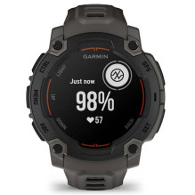 „Garmin Instinct E“ 2,29 cm (0,9 colio) MIP 45 mm Skaitmeninis 176 x 176 pikselių Juoda GPS (palydovinis)