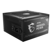 MSI MAG A850GL PCIE5 maitinimo blokas 850 W 20+4 kontaktų ATX ATX juodas