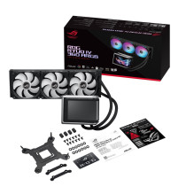 Asus ROG RYUO IV 360 ARGB - universalus vandens aušinimas, 12 cm (juodas)