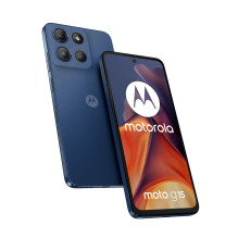 „Motorola Moto G15“ 17,1 cm (6,72 colio) dviejų SIM kortelių „Android 15“ 4G USB C tipo 8 GB 256 GB 5200 mAh Tamsiai mėl