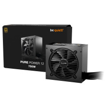 be quiet! PURE POWER 12 750W power supply unit 20+4 pin ATX ATX Black be quiet! PURE POWER 12 750W power supply unit 20+4 pin ATX ATX Black