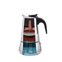Bialetti Brikka Moka pot 0.1 L Black, Stainless steel Bialetti Brikka Moka pot 0.1 L Black, Stainless steel