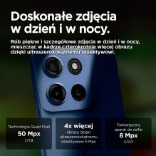 „Motorola Moto G15“ 17,1 cm (6,72 colio) dviejų SIM kortelių „Android 15“ 4G USB C tipo 8 GB 256 GB 5200 mAh Tamsiai mėl