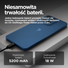 „Motorola Moto G15“ 17,1 cm (6,72 colio) dviejų SIM kortelių „Android 15“ 4G USB C tipo 8 GB 256 GB 5200 mAh Tamsiai mėl