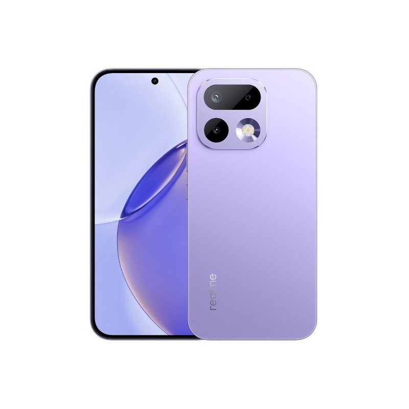 „Realme 16 Pro 5G“ 6,78 colio dviguba SIM kortelė, „Android 16“, USB C tipo, 8 GB, 512 GB, 7000 mAh, violetinė