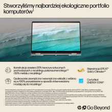 HP Envy x360 14-fa0016nw Ryzen 7 8840HS 14"WUXGA Touch 300nits 16GB LPDDR5-6400 SSD512 Radeon 780M Cam 5 Mpx IR 59W