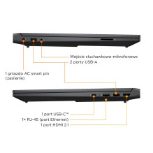 HP Victus 15-fb3231nw Ryzen 7 7445HS 15,6" FHD IPS 144Hz 300nits AG 16GB DDR5 5600 SSD 512 RTX4050_6GB kamera 720p 