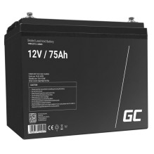 „Green Cell AGM25“ UPS akumuliatorius. Hermetiškas švino rūgšties (VRLA) akumuliatorius, 12 V, 75 Ah. „Green Cell AGM25“ UPS akumuliatorius. Hermetiškas švino rūgšties (VRLA) akumuliatorius, 12 V, 75 Ah.