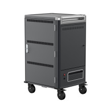 Ewent EW1701 portable device management cart / cabinet Portable device management cabinet Black, Grey