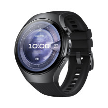 „Huawei Watch 5 Active Midnight Black“ – išmanusis laikrodis su AMOLED jutikliniu ekranu, 466 x 466 pikselių (juodas),