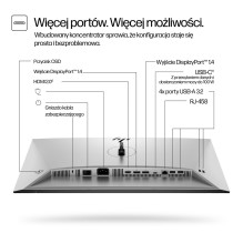 HP 7 serijos „Pro“ 24 colių WUXGA USB-C monitorius – 724pu