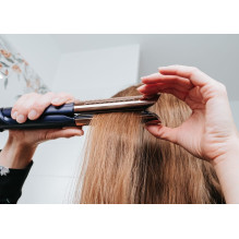 Plaukų tiesintuvas „Concept PROFI Care VZ8100“ mėlynas, auksinis Plaukų tiesintuvas „Concept PROFI Care VZ8100“ mėlynas, auksinis