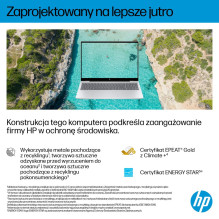 HP OmniBook 7 16-az0222nw, 16 colių įstrižainė, Core 5 210H, 2K raiška, 300 nitų AG, 16 GB DDR5, 5200 SSD, „Intel Graphi