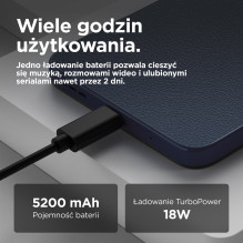 „Motorola Moto G05“ 16,9 cm (6,67 colio) dviejų SIM kortelių „Android 15“ 4G USB C tipo 8 GB 128 GB 5200 mAh Mėlyna