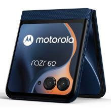 „Motorola RAZR 60“ 17,5 cm (6,9 colio) dviejų SIM kortelių „Android 15“ 5G USB C tipo 8 GB 256 GB 4500 mAh Mėlynas