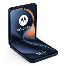 „Motorola RAZR 60“ 17,5 cm (6,9 colio) dviejų SIM kortelių „Android 15“ 5G USB C tipo 8 GB 256 GB 4500 mAh Mėlynas