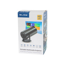 Nešiojamasis projektorius BLOW AndroidTV HD Cinema BLACK