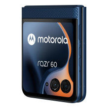„Motorola RAZR 60“ 17,5 cm (6,9 colio) dviejų SIM kortelių „Android 15“ 5G USB C tipo 8 GB 256 GB 4500 mAh Mėlynas