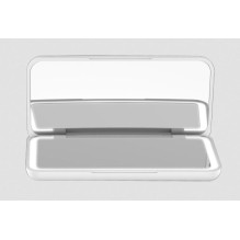 Cosmetic mirror with LED light, white KZ2010 CONCEPT Cosmetic mirror with LED light, white KZ2010 CONCEPT