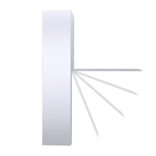 GreenBlue wireless weather station, IN / OUT temperature, clock, °C / °F selectable, range up to 60 m, GB162