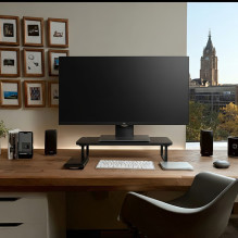 „Maclean MC-933“ monitoriaus / nešiojamojo kompiuterio stovas, maks. 20 kg, (500 x 260 x 122 mm) „Maclean MC-933“ monitoriaus / nešiojamojo kompiuterio stovas, maks. 20 kg, (500 x 260 x 122 mm)