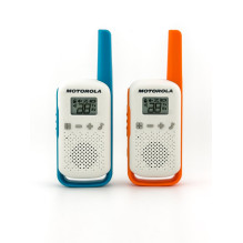 Motorola Talkabout T42 - walkie-talkie, 2-pack (orange-blue)