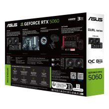 ASUS Dual -RTX5060-O8G-EVO NVIDIA GeForce RTX 5060 8 GB GDDR7