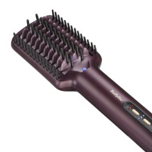BaByliss Air Power AS6400E plaukų formavimo įrankis, tiesinimo šepetys, oro srautas, kaštoninė spalva, 900 W, 2,5 m