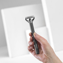 BaByliss Super-X Metal OT996E barzdos kirpimo mašina su baterija, 5,5 mm, drėgnam ir sausam skutimui, sidabrinė