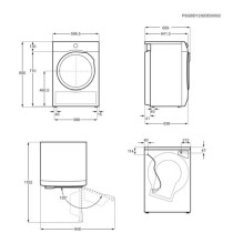 Džiovyklė ELECTROLUX EW9D587KCE