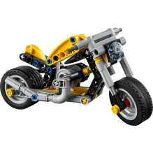 LEGO TECHNIC 42225 Geltonas motociklas LEGO TECHNIC 42225 Geltonas motociklas