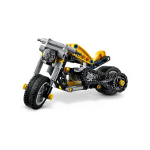 LEGO TECHNIC 42225 Geltonas motociklas LEGO TECHNIC 42225 Geltonas motociklas