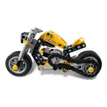 LEGO TECHNIC 42225 Geltonas motociklas LEGO TECHNIC 42225 Geltonas motociklas