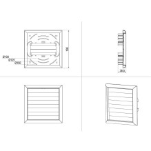 Hob accessory ELECTROLUX External grid with gravity flaps
