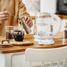 CAMRY CR 1290w elektrinis virdulys, baltas CAMRY CR 1290w elektrinis virdulys, baltas