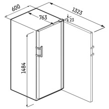 Vyno šaldytuvas LIEBHERR WSbl 4601